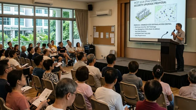 Condominium MCST security assessment checklist Singapore