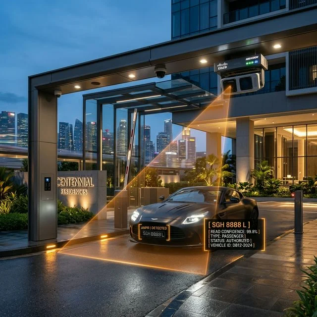 Vehicle visitor access management Singapore