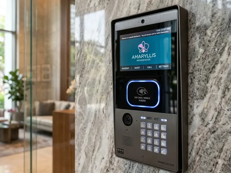 Condominium security upgrade site